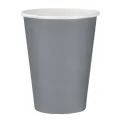 Fiesta Recyclable Coffee Cups Single Wall Charcoal 340ml / 12oz (Pack of 1000) - Image 1