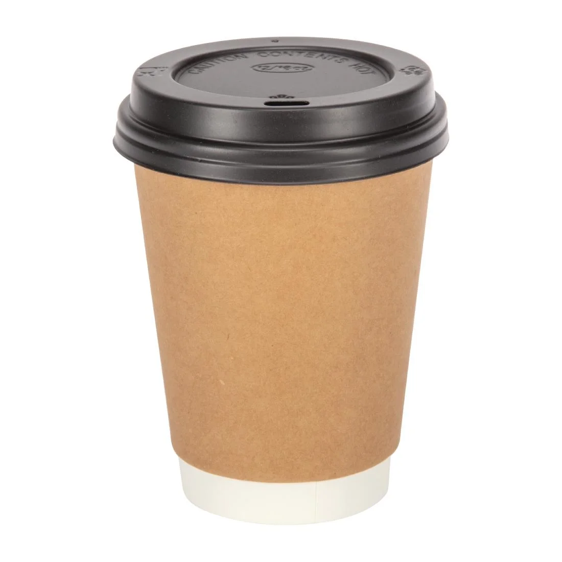 Fiesta Recyclable Coffee Cup Lids Black 340ml / 12oz and 455ml / 16oz (Pack of 50) - Image 4