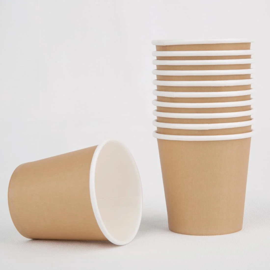 Fiesta Recyclable Espresso Cups Single Wall Kraft 112ml / 4oz (Pack of 1000) - Image 3