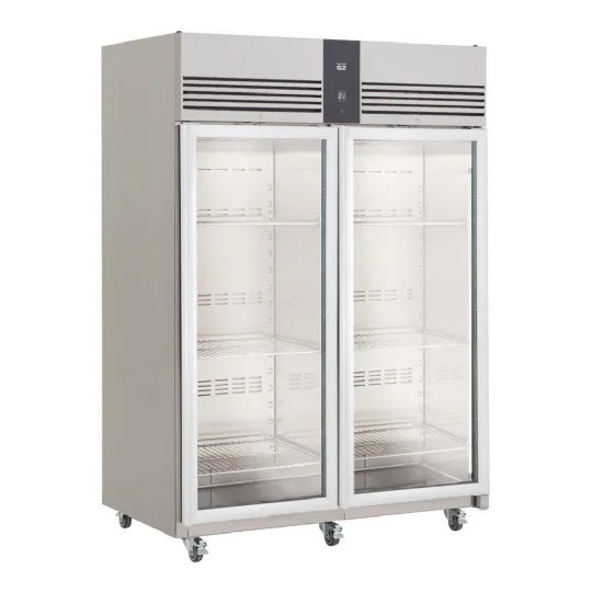 Foster EcoPro G3 2 Glass Door 1350Ltr Cabinet Fridge EP1440G