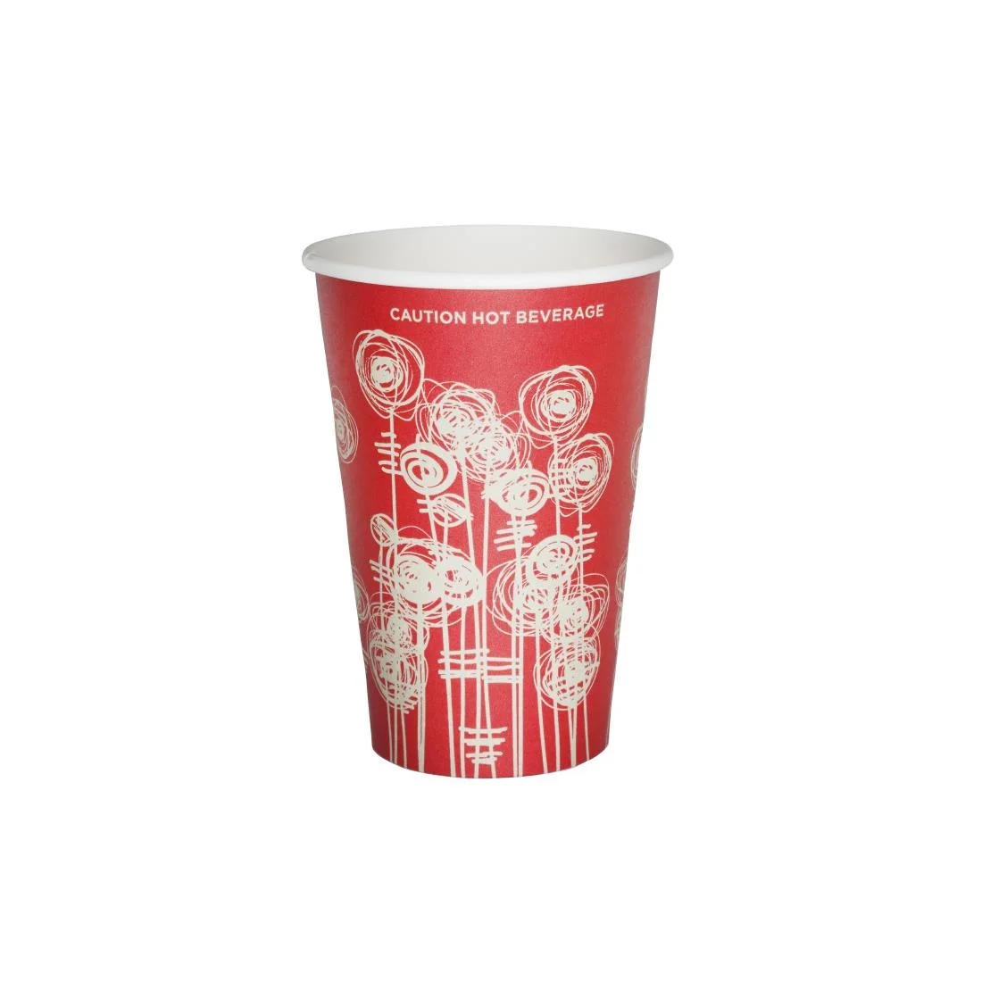 4 Aces Paper Vending Cups Swirl Design 250ml (1000 Pack)