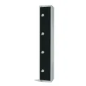 Elite Four Door Electronic Combination Locker Black - Image 3