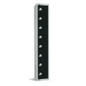 Elite Eight Door Manual Combination Locker Locker Black - Image 1