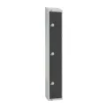 Elite Three Door Manual Combination Locker Locker Graphite Grey - Image 1