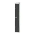 Elite Three Door Manual Combination Locker Locker Graphite Grey - Image 2