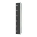 Elite Six Door Coin Return Locker Graphite Grey - Image 3