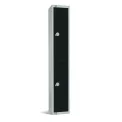 Elite Double Door Manual Combination Locker Locker Black - Image 1