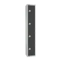 Elite Four Door Electronic Combination Locker Graphite Grey - Image 1