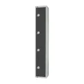 Elite Four Door Electronic Combination Locker Graphite Grey - Image 3