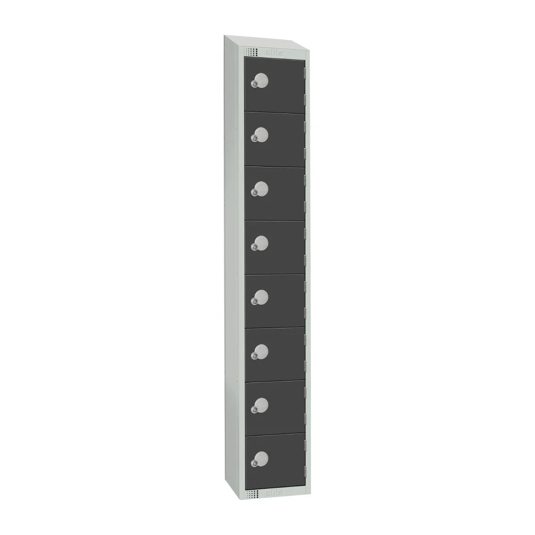 Elite Eight Door Manual Combination Locker Locker Graphite Grey - Image 1