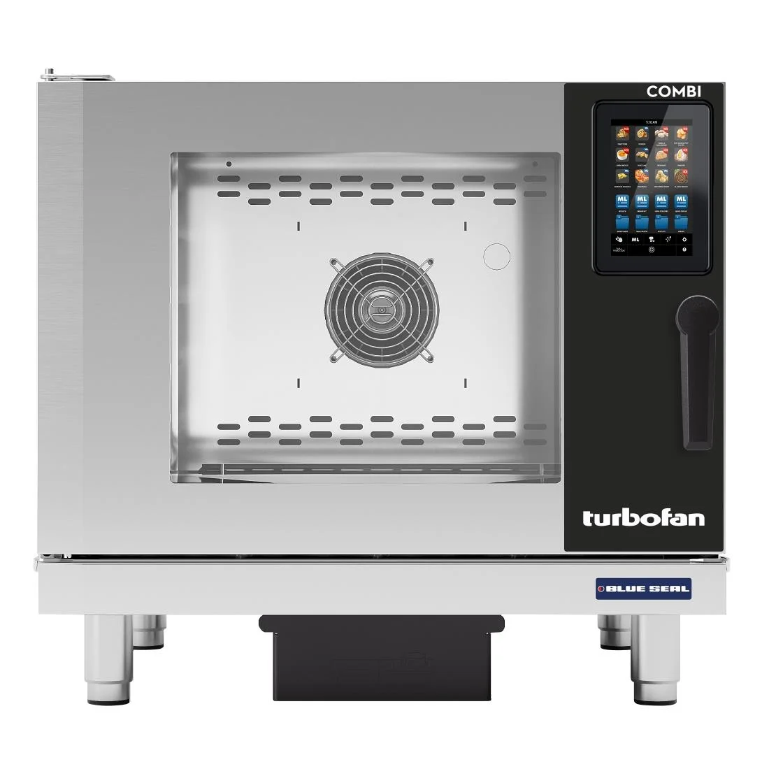 Blue Seal Turbofan 5 Grid Touch Control Combi Oven With Auto Wash EC40D5