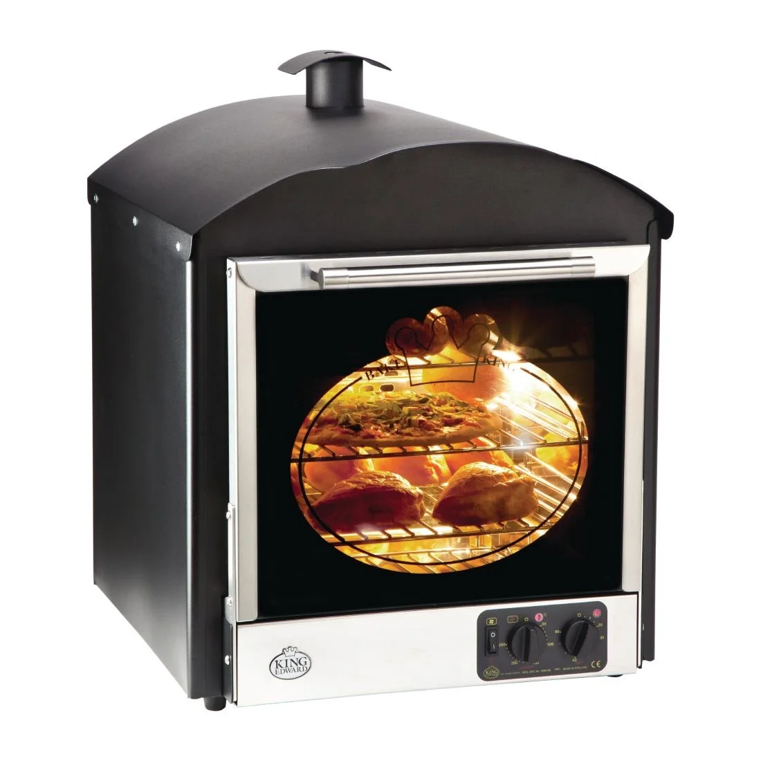 King Edward Bake King Solo Oven Black BKS-BLK - Image 1