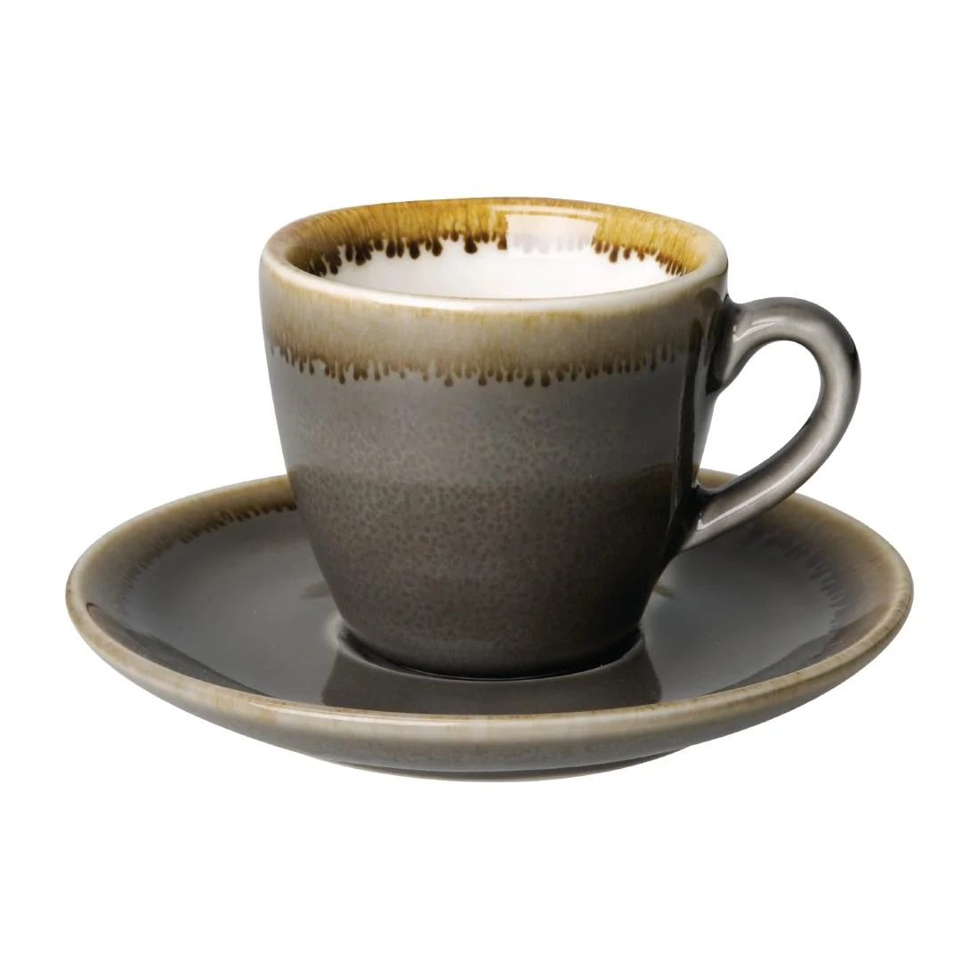 Olympia Kiln Espresso Saucer Smoke - Image 2