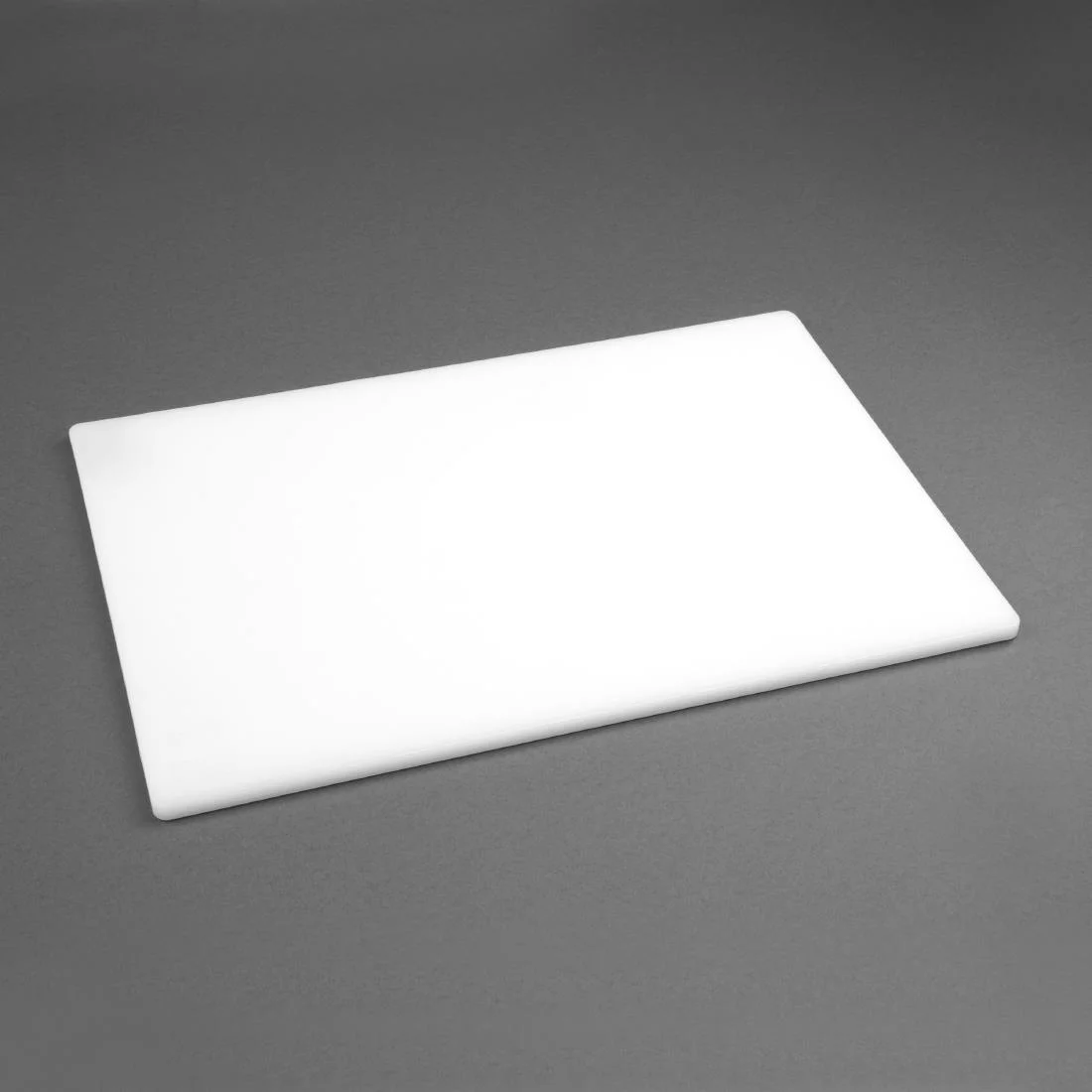Hygiplas Low Density Antibacterial Chopping Board White 450x300x10mm - Image 1
