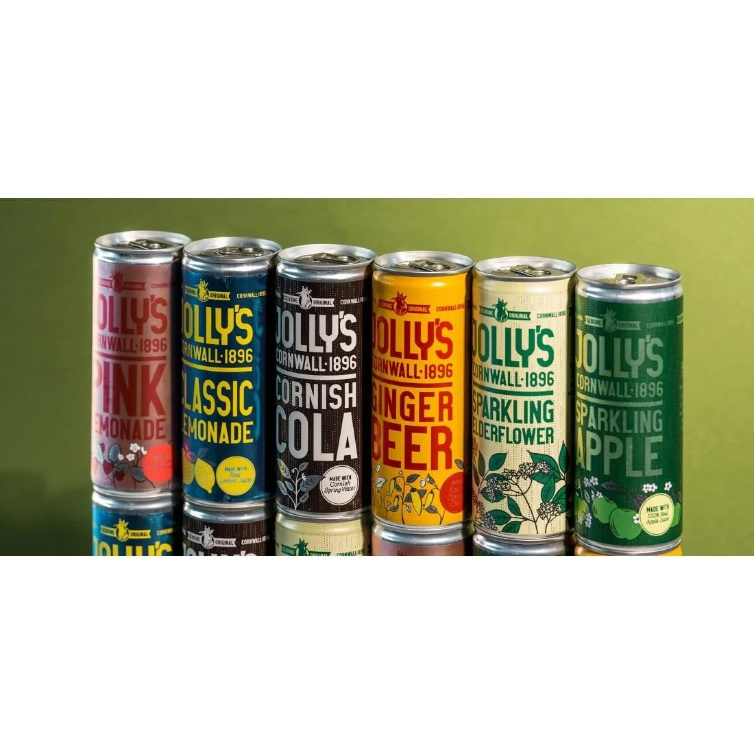 Jolly's Cornish Sparkling Apple Juice Cans 250ml (24 Pack) - Image 4