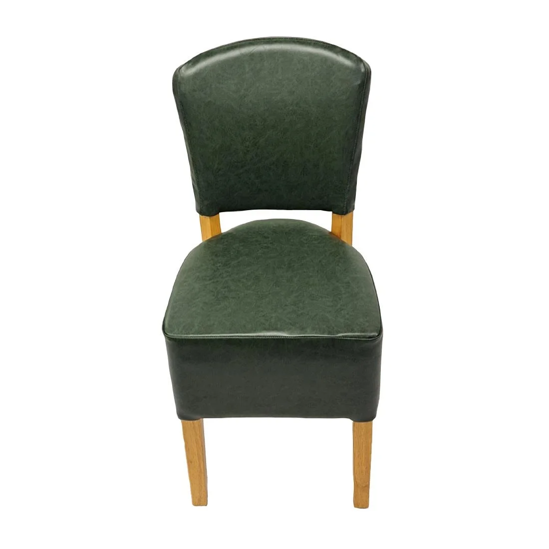 Hanoi Dining Chair In Soft Oak with Bison Vinyl Cedar (Pack of 2) - Image 3