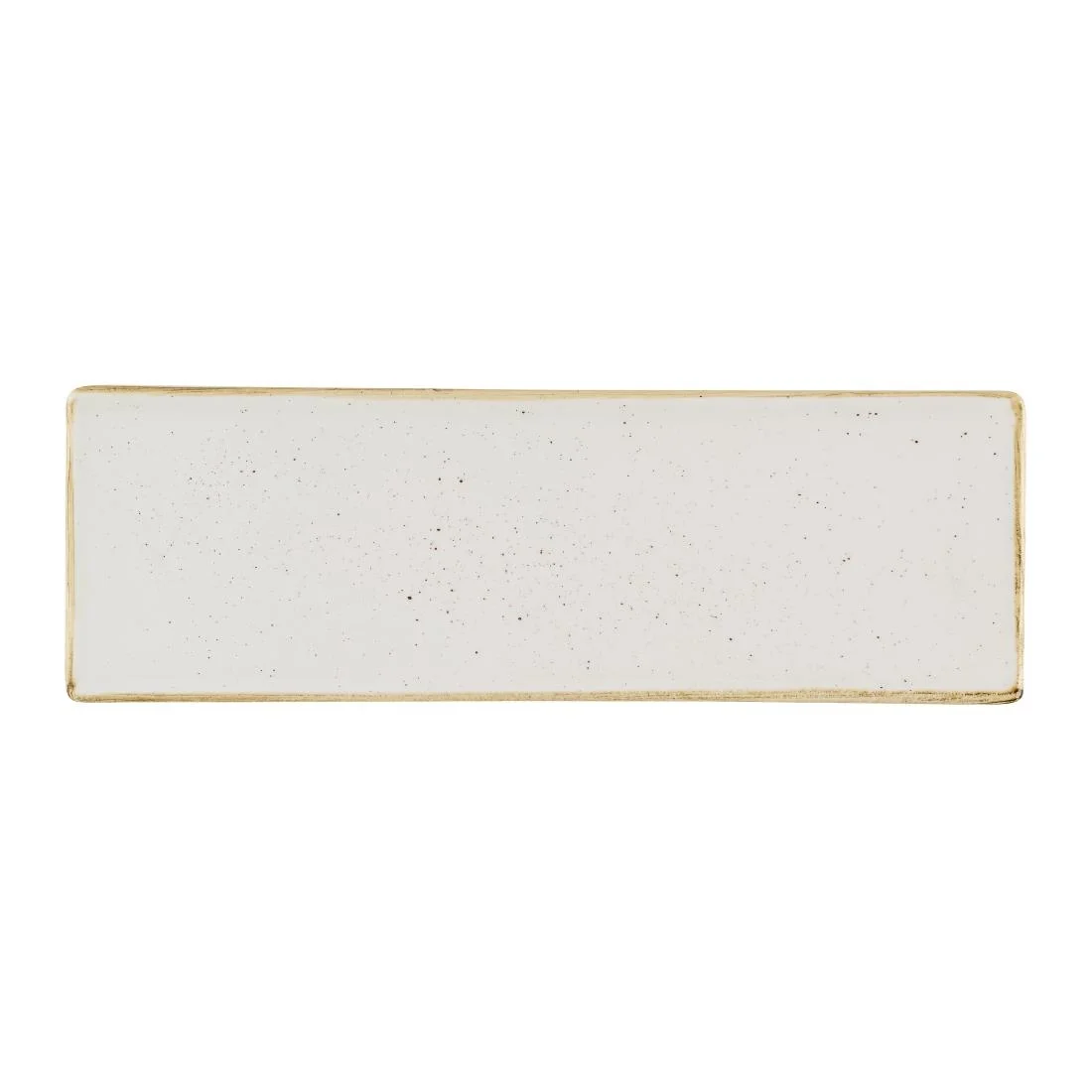 Churchill Stonecast Barley White Oblong Plates 330 x 110mm (6 Pack)
