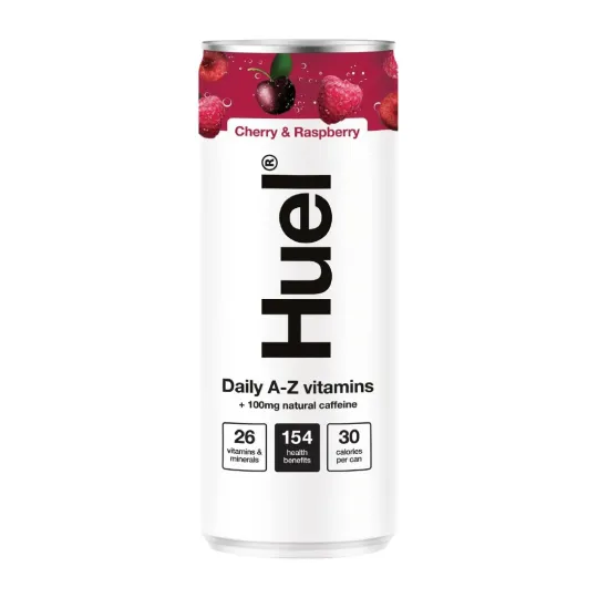 HUEL A-Z Vitamin Drink - Cherry and Raspberry (12 pack)