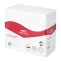 Nisbets Essentials 2ply 4-Fold White Lunch Napkins (50 Pack) - Image 1