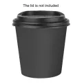 Fiesta Compostable Hot Cups Single Wall Black 6oz (50 Pack) - Image 9