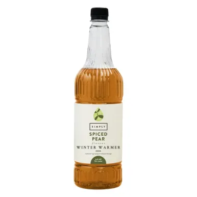 Simply Winter Warmer Spiced Pear Syrup 1Ltr