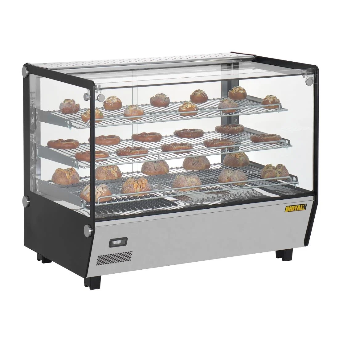 Buffalo Square Countertop Heated Display Merchandiser 160Ltr - Image 3