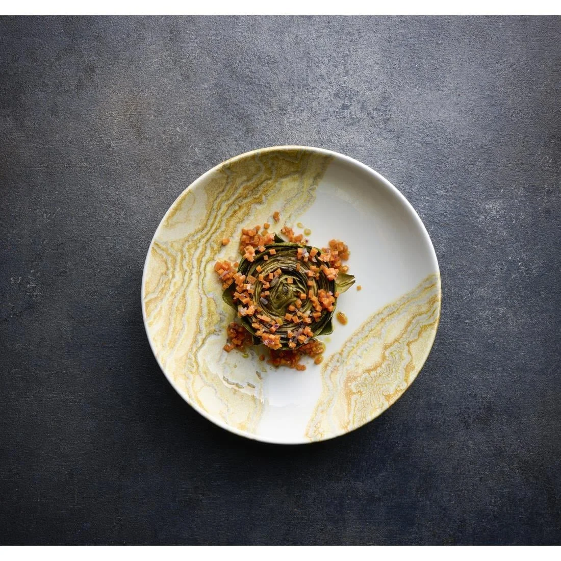 Churchill Tide Gold Coupe Bowls 185mm (12 Pack) - Image 2