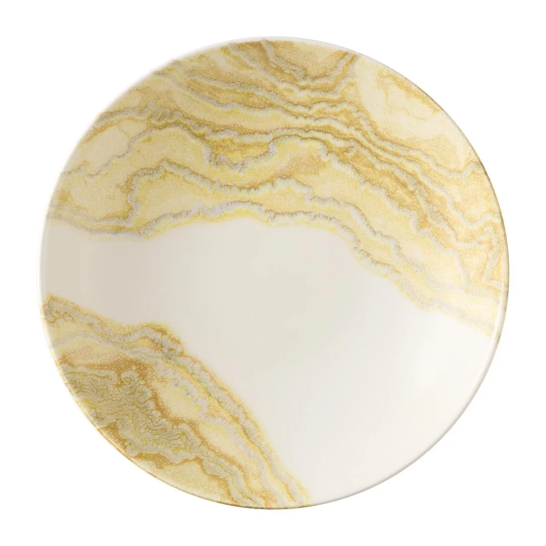 Churchill Tide Gold Evolve Coupe Bowls 247mm (12 Pack) - Image 1