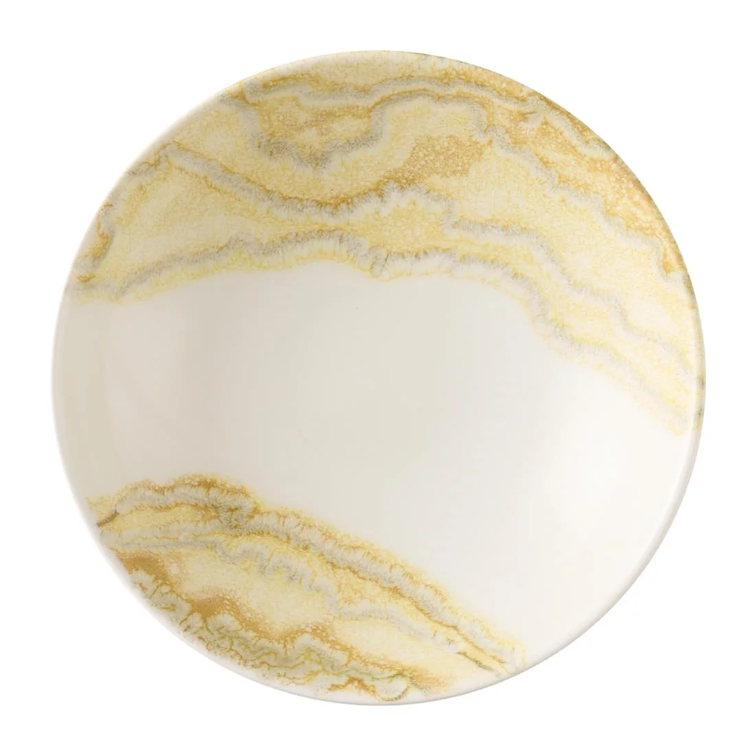 Churchill Tide Gold Coupe Bowls 185mm (12 Pack) - Image 1