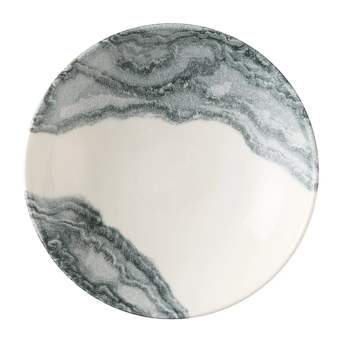 Churchill Tide Black Evolve Coupe Bowls 247mm (12 Pack) - Image 1