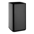 Bolero Square Waste Bin Titanium Black 10Ltr - Image 1