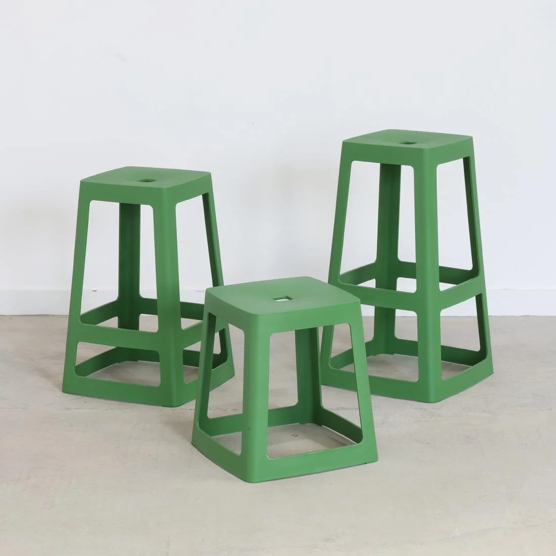 Origin Base Stool May Green 400x400x440mm (2 Pack) - Image 5