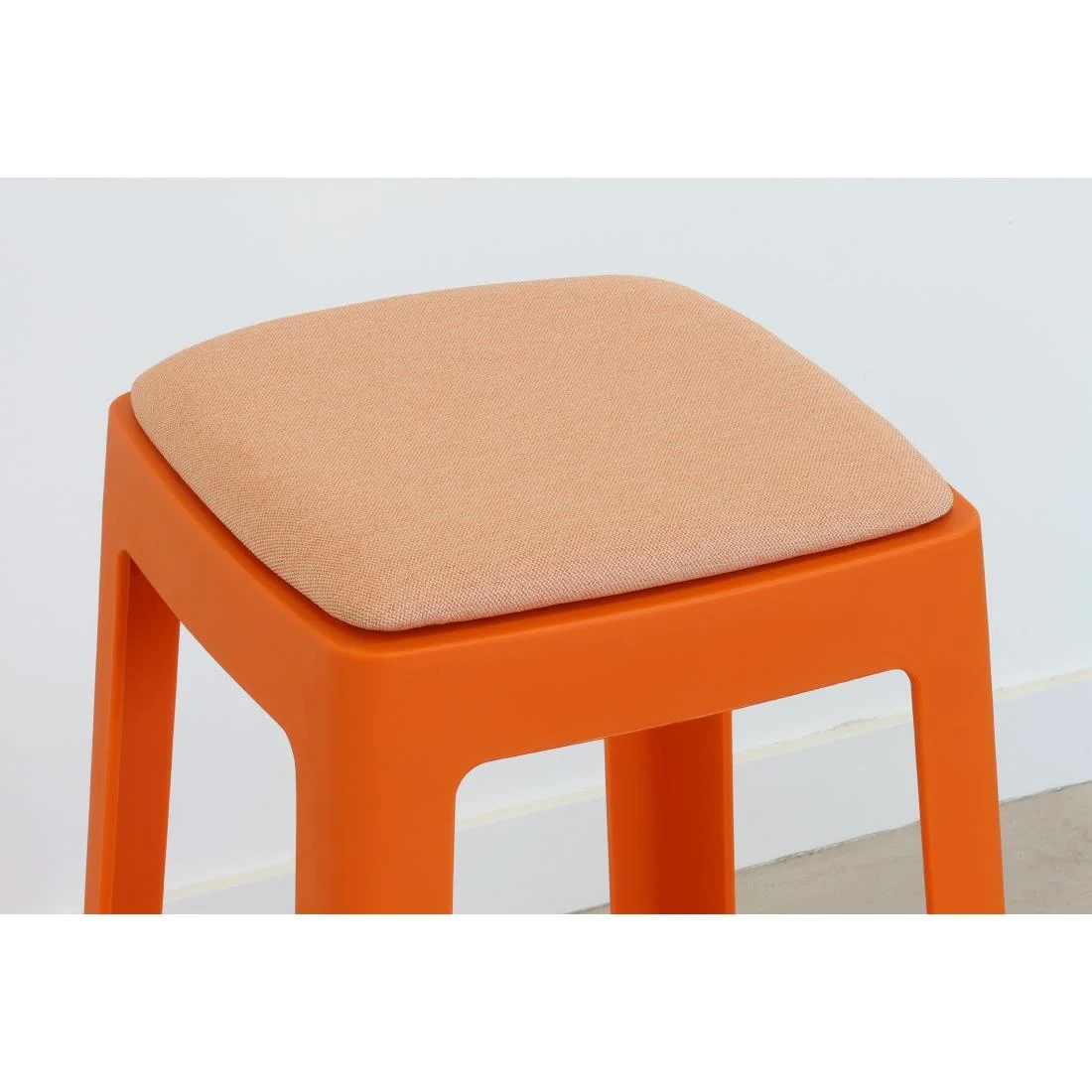Origin Base Stool Signal Orange 400x400x440mm (2 Pack) - Image 12