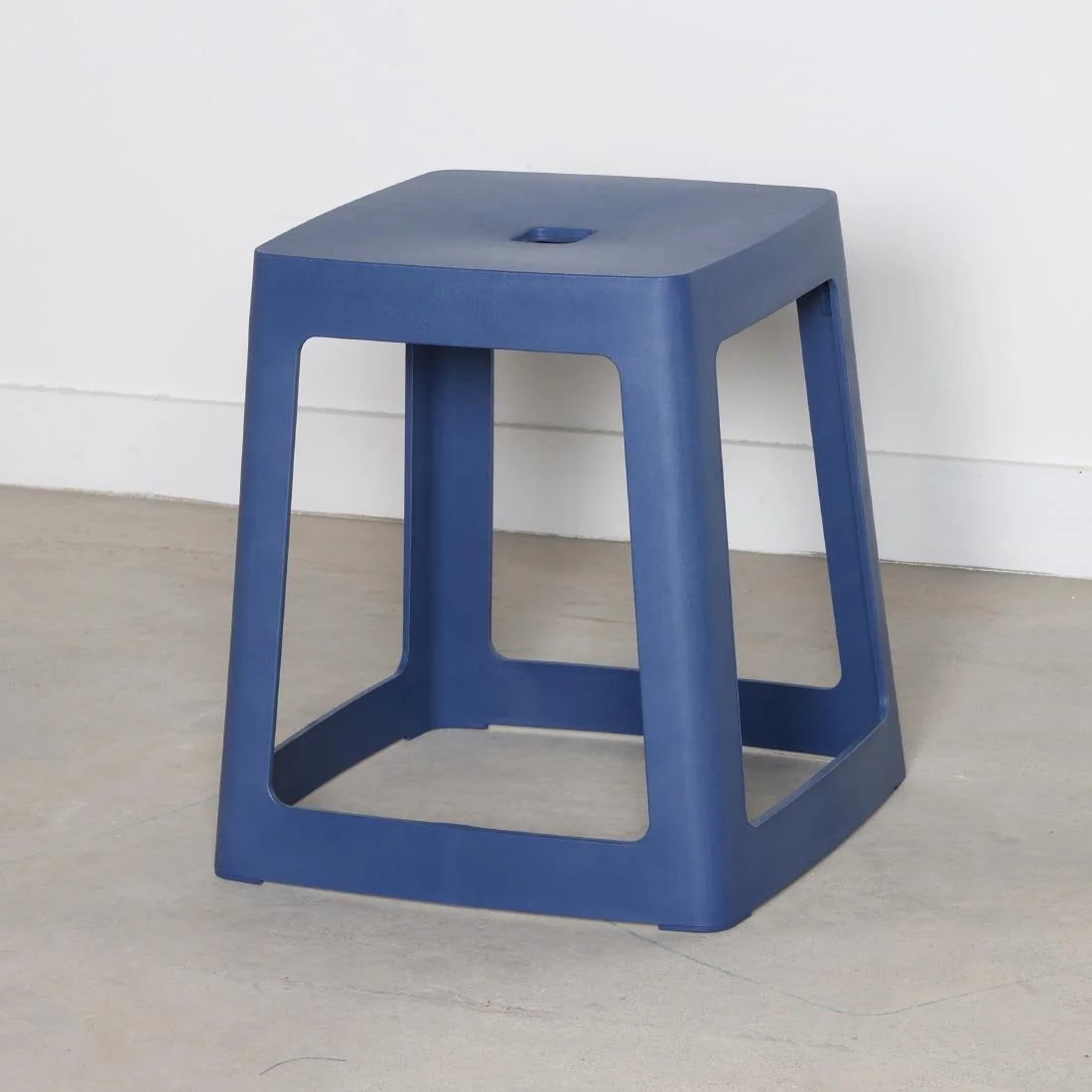 Origin Base Stool Violet Blue 400x400x440mm (2 Pack) - Image 3