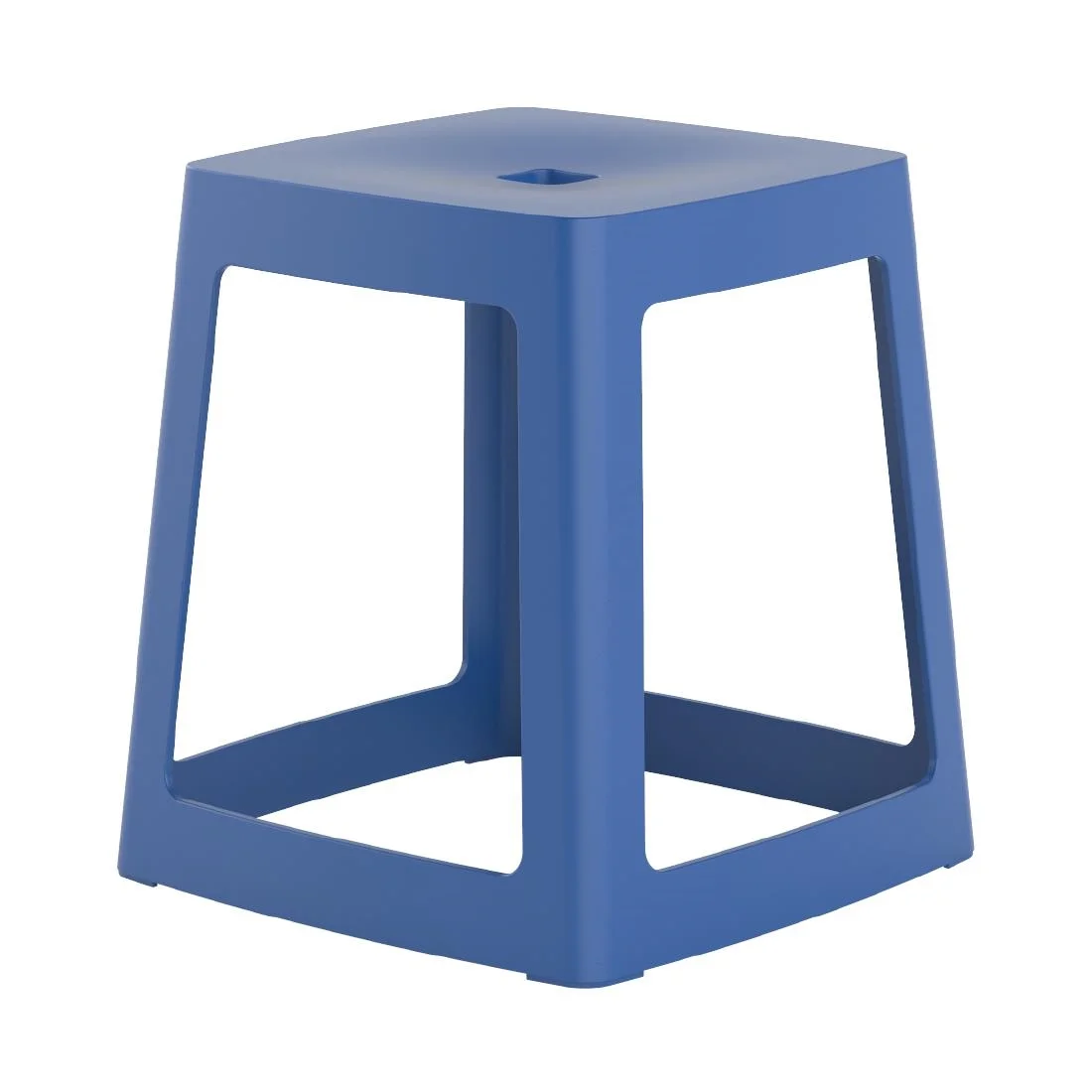 Origin Base Stool Violet Blue 400x400x440mm (2 Pack) - Image 1