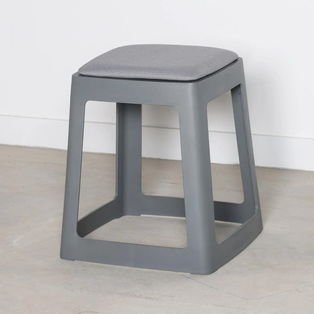 Origin Base Stool Mouse Grey 400x400x440mm (2 Pack) - Image 9