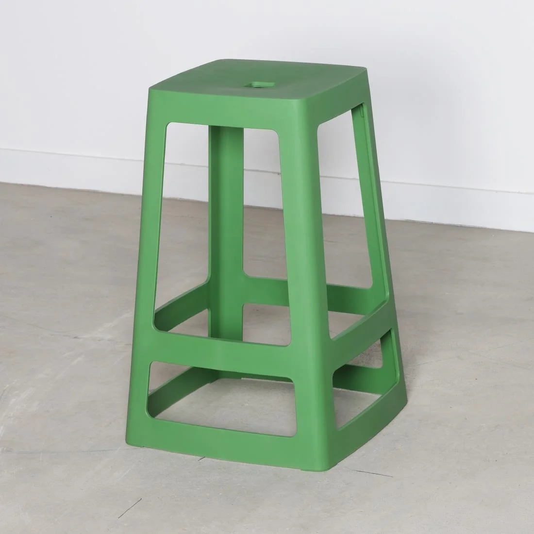 Origin Base Mid Stool May Green 430x430x650mm (2 Pack) - Image 3