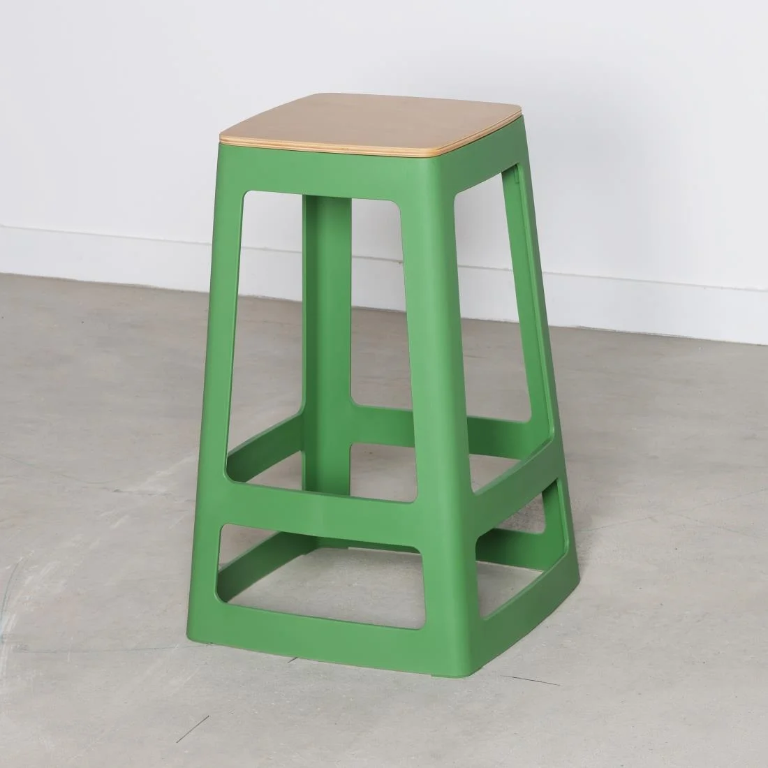 Origin Base Mid Stool May Green 430x430x650mm (2 Pack) - Image 8