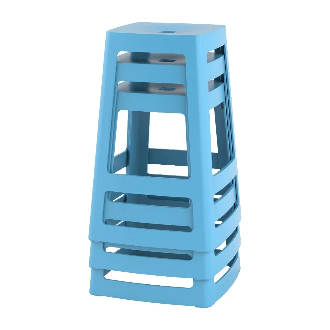 Origin Base Mid Stool Pastel Blue 430x430x560mm (2 Pack) - Image 10