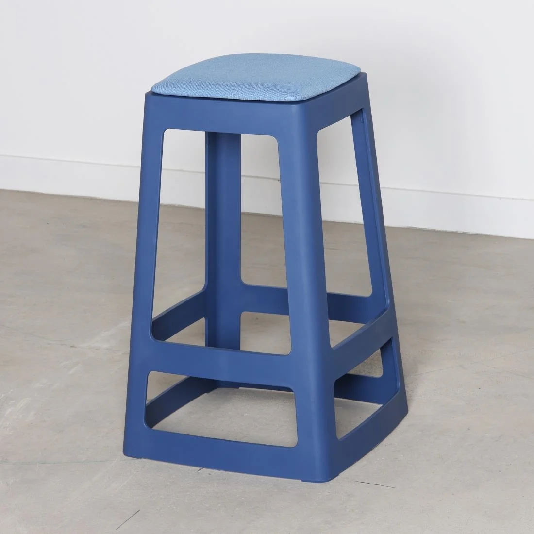 Origin Base Mid Stool Violet Blue 430x430x560mm (2 Pack) - Image 2