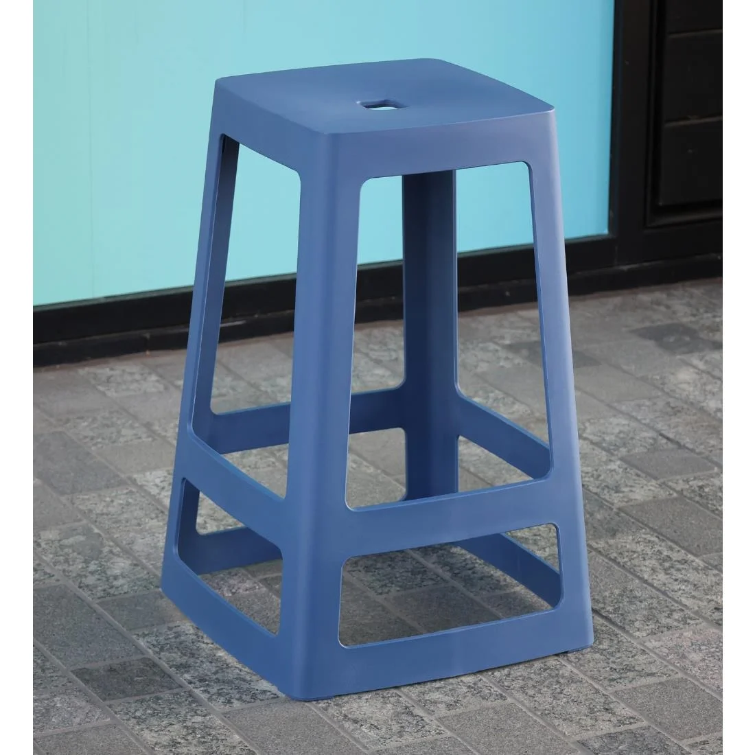 Origin Base Mid Stool Violet Blue 430x430x560mm (2 Pack) - Image 8