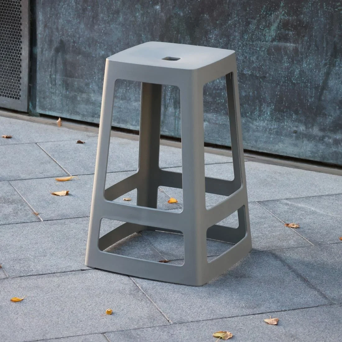 Origin Base Mid Stool Light Grey 430x430x560mm (2 Pack) - Image 5