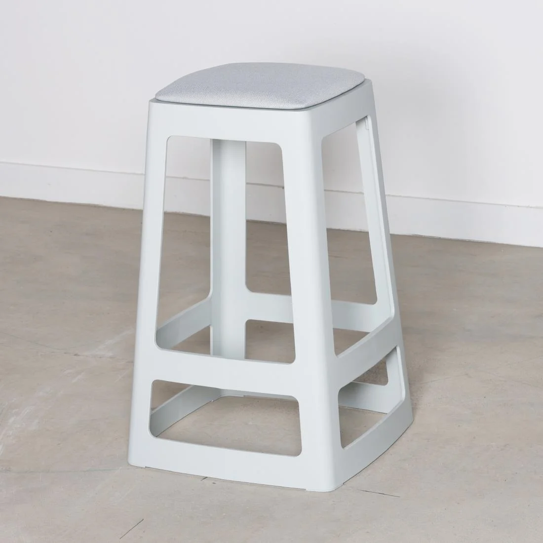 Origin Base Mid Stool Light Grey 430x430x560mm (2 Pack) - Image 7