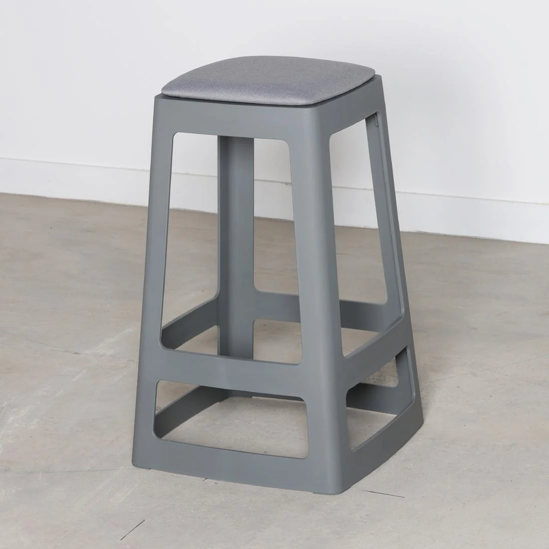 Origin Base Mid Stool Mouse Grey 430x430x560mm (2 Pack) - Image 7