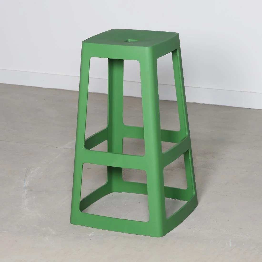 Origin Base High Stool May Green 450x450x750mm (2 Pack) - Image 5