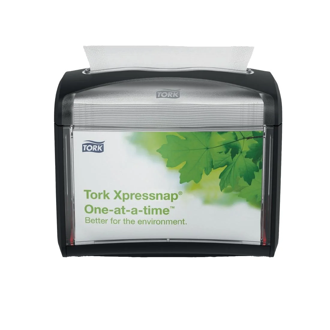 Tork Xpressnap Tabletop Napkin Dispenser Black N4 - Image 4