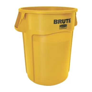 Rubbermaid BRUTE Container Yellow 167Ltr
