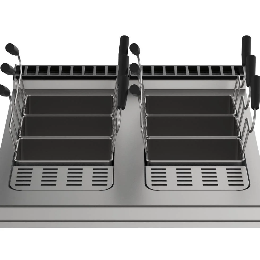 Fagor 900 Series Freestanding Double Well Electric Pasta Cooker CP-E910 - Image 3