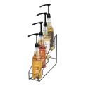 Olympia Syrup Bottle Stand Black Wire 400x105x320mm - Image 2