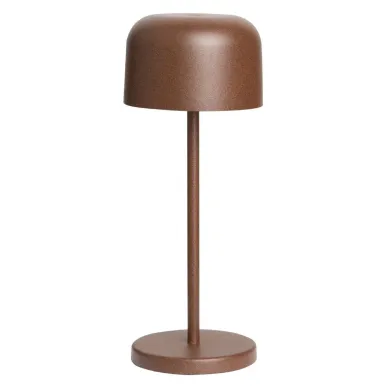 Olympia Siena Table Lamp Round Dome Chestnut 200mm
